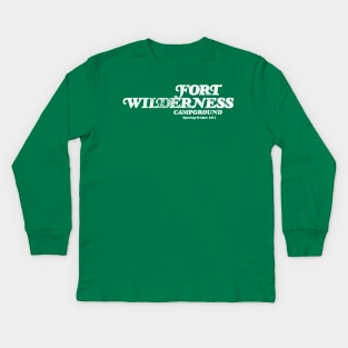 Fort Wilderness Vintage Kids Long Sleeve T-Shirt